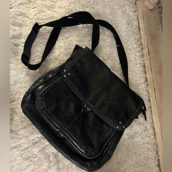 The Sac backpack purse leather boho little wear flaw snap PURSE-SALE p3 main image 5